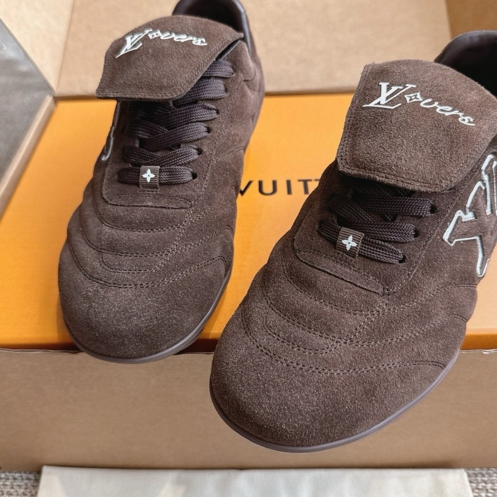 L0vis Vvtt0n Lv Footprint Soccer Brown 1Ahty0