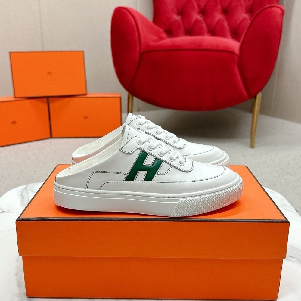 H**me5 Keep Sneaker Blanc And Vert Bouteille H251913Zh14400