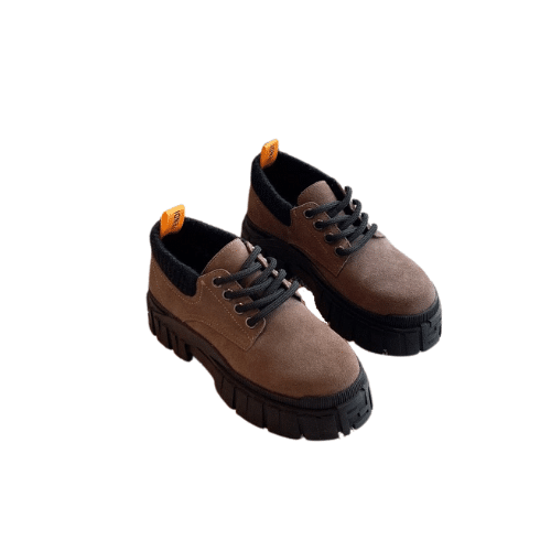 F**di Force Leather Lace Ups Brown