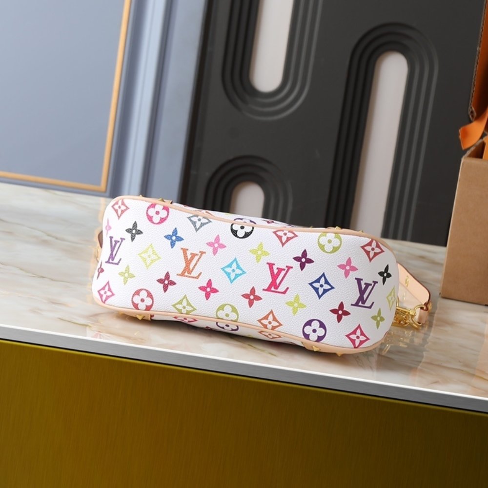L0vis Vvtt0n X Takashi Murakami Boulogne PM White 29Cm M27790