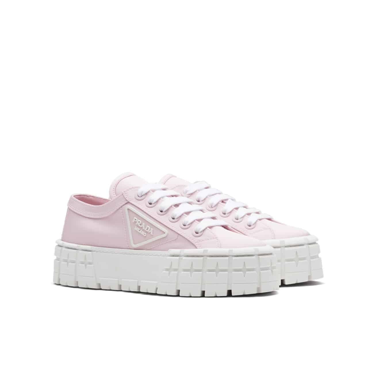 Pra*a Double Wheel Nylon Gabardine Sneaker Light Pink 1E260M3Lfxf0E18F050