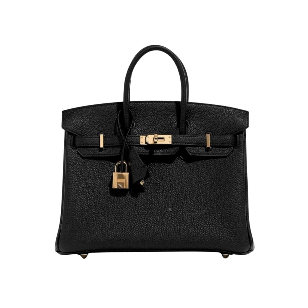 H**me5 Birkin 25 Togo Leather Gold Hardware Black 25Cm