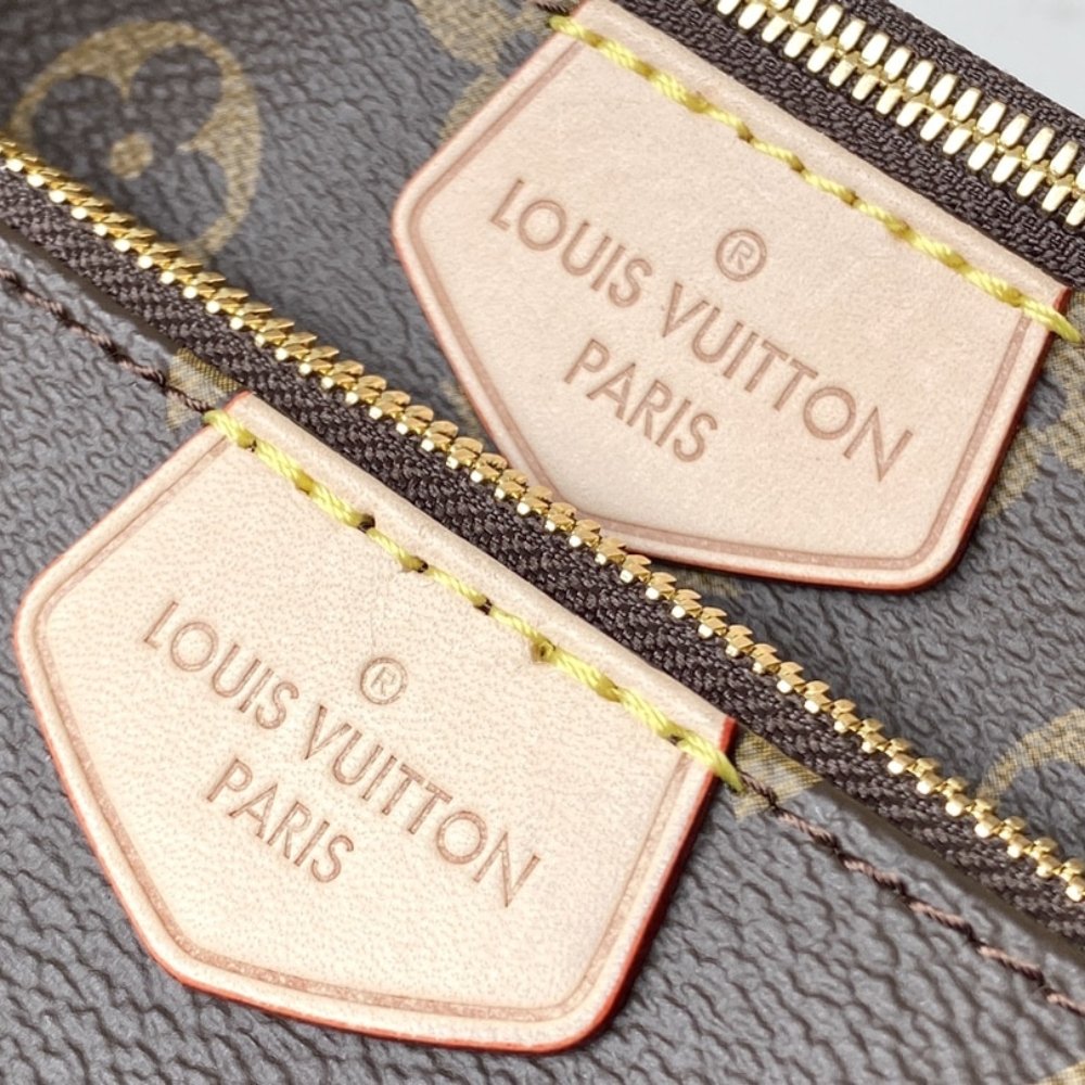 L0vis Vvtt0n Multi Pochette Accessoires Khaki 24cm M44813