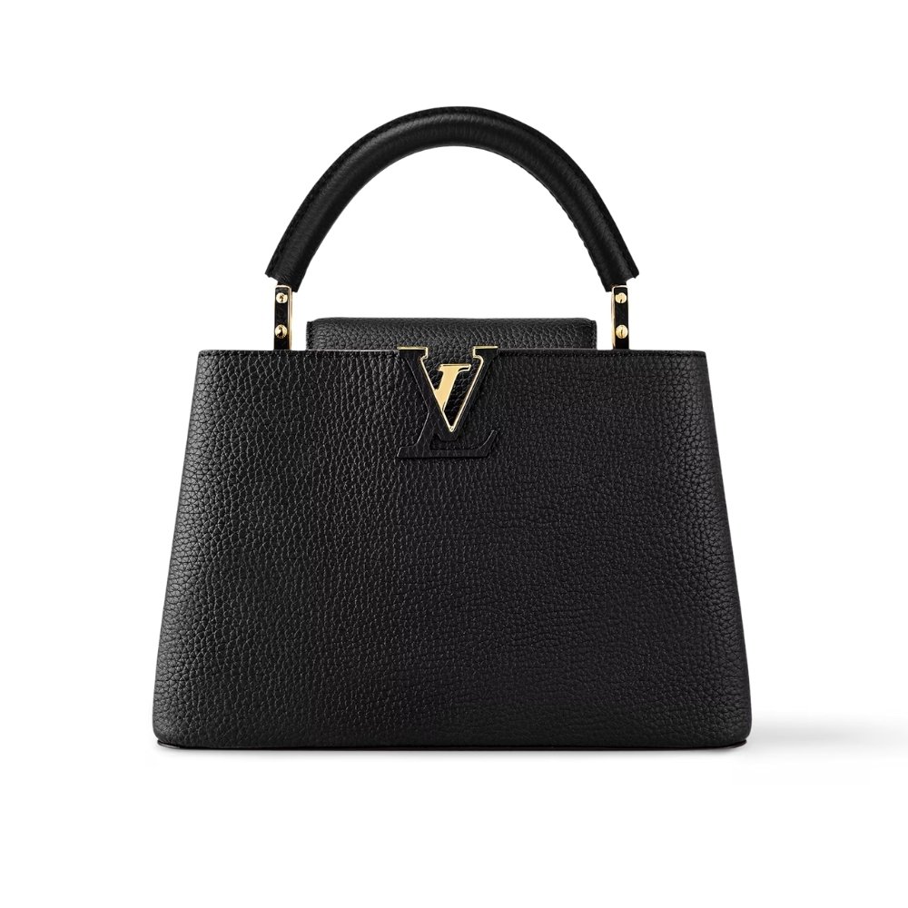 L0vis Vvtt0n Capucines Bb Bag Black 27Cm M94755