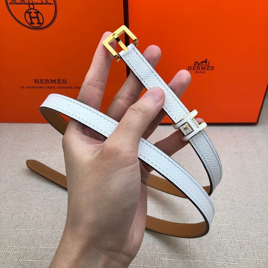 H**me5 Pop H 15 Belt White 15Mm H081087Cd10085