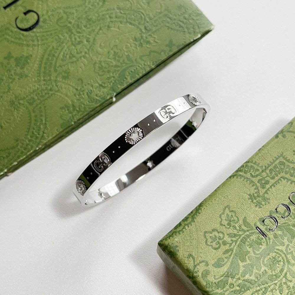 Gvc*1 Gg Bracelet Silver 6Mm