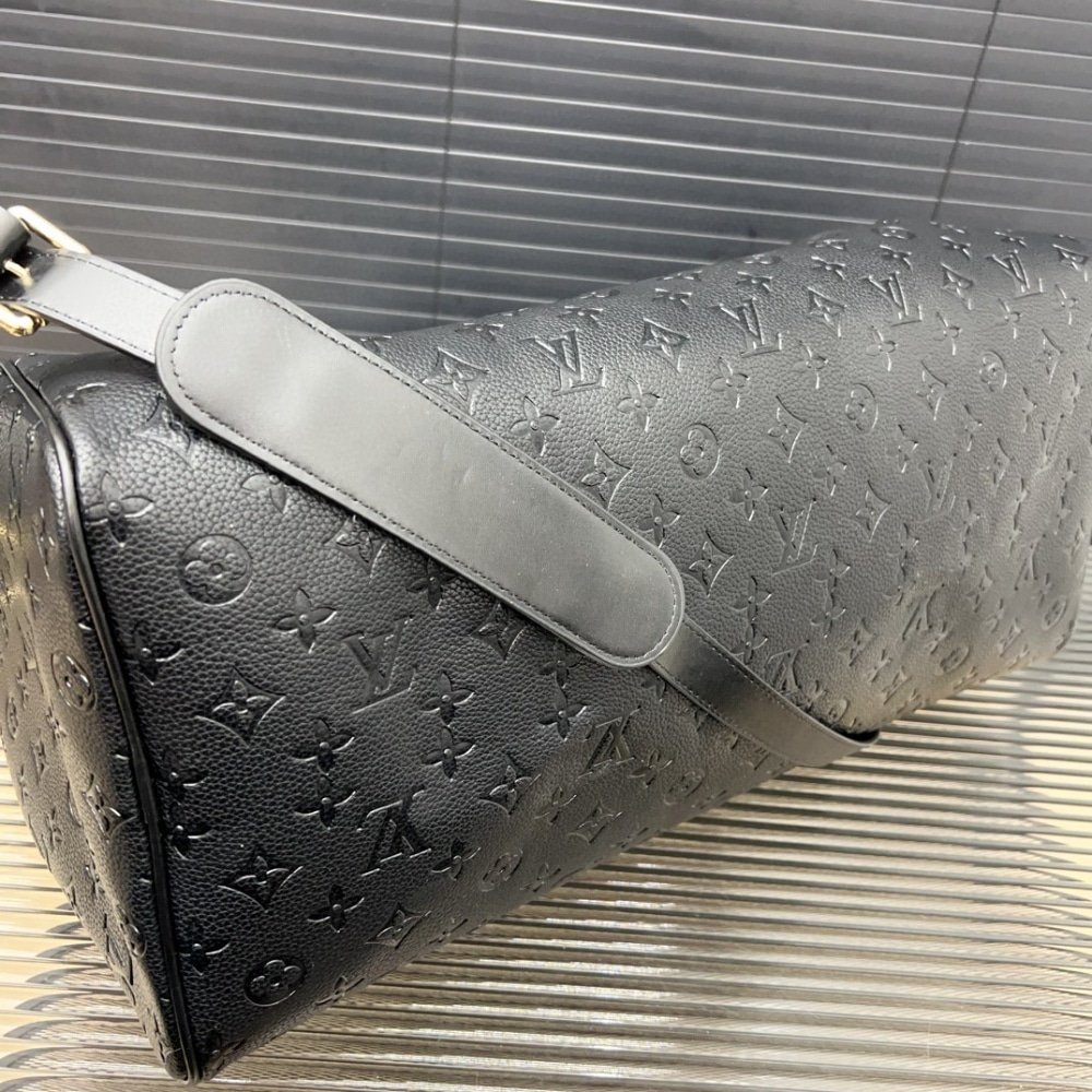 L0vis Vvtt0n X Takashi Murakami Keepall Black 50Cm