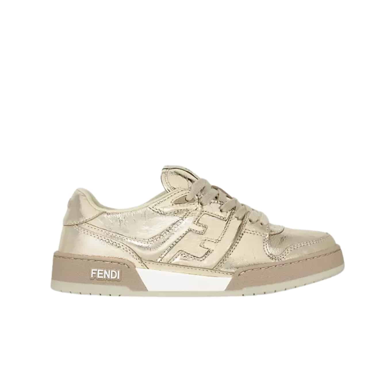 F**di Match Sneaker Gold