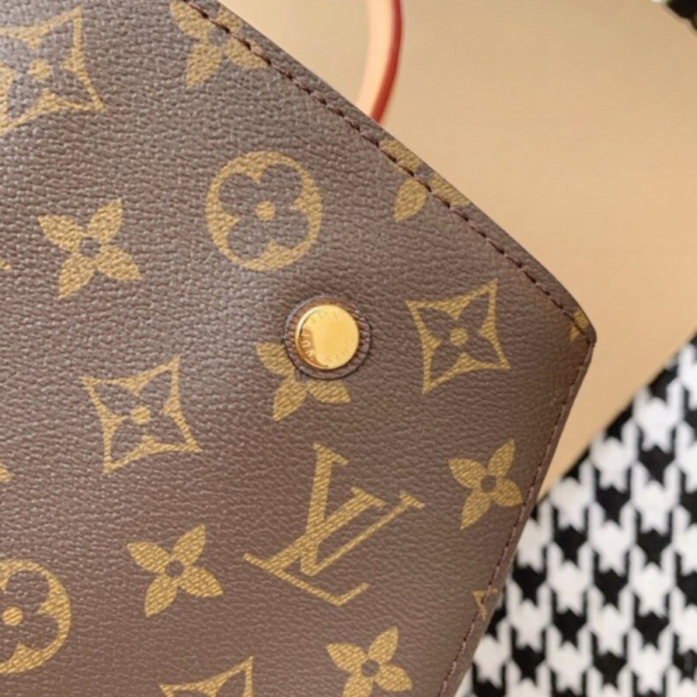 [S*per Vip 1:1] L0vis Vvtt0n Montaigne Bb Monogram Canvas Brown 29Cm M41055