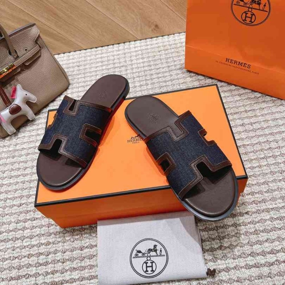 H**me5 Izmir Sandal Blue And Chocolate H232814Zh49400