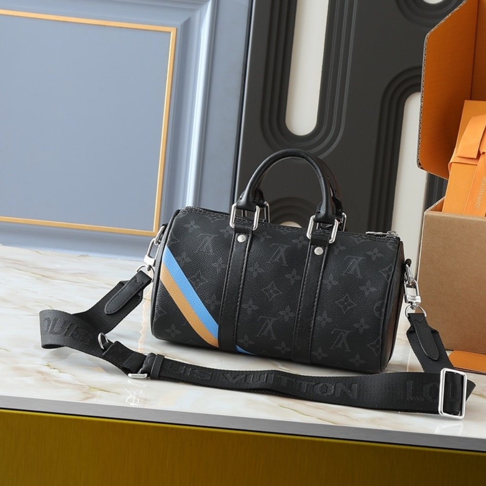 L0vis Vvtt0n Keepall Bandoulière 25 Mon Monogram Black 25Cm P01942