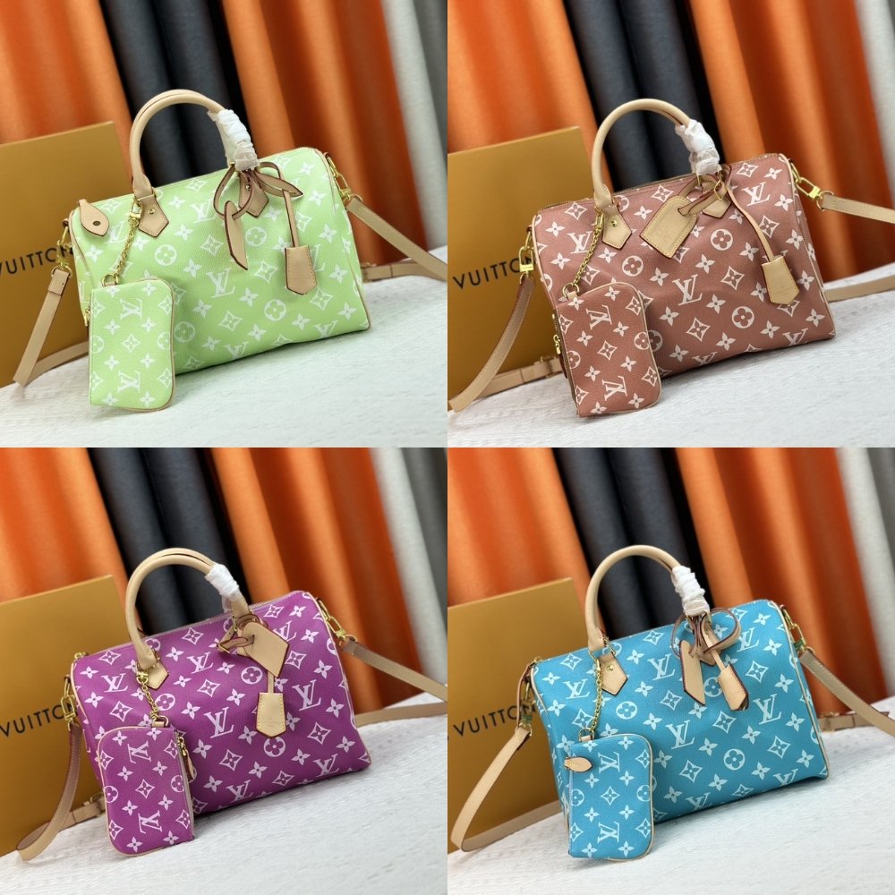 L0vis Vvtt0n Speedy P9 Bandoulière 30 Frozen Lime 30Cm M14064