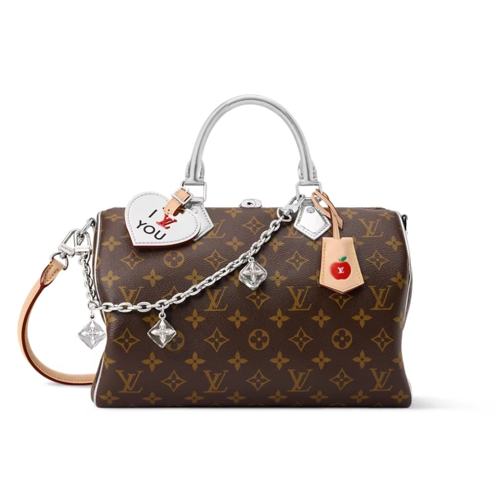 L0vis Vvtt0n 57th Street NYC Speedy Bandoulière 30 Monogram Silver 30cm M27324