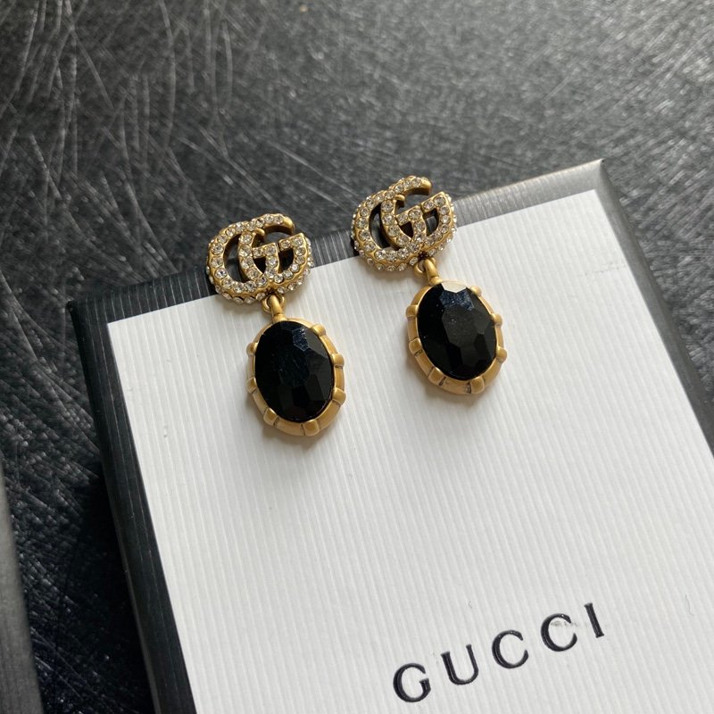 Gvc*1 Gg Black Earrings