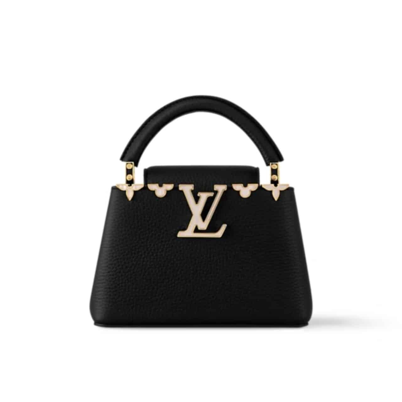 L0vis Vvtt0n Capucines Mini Black 20Cm M11342