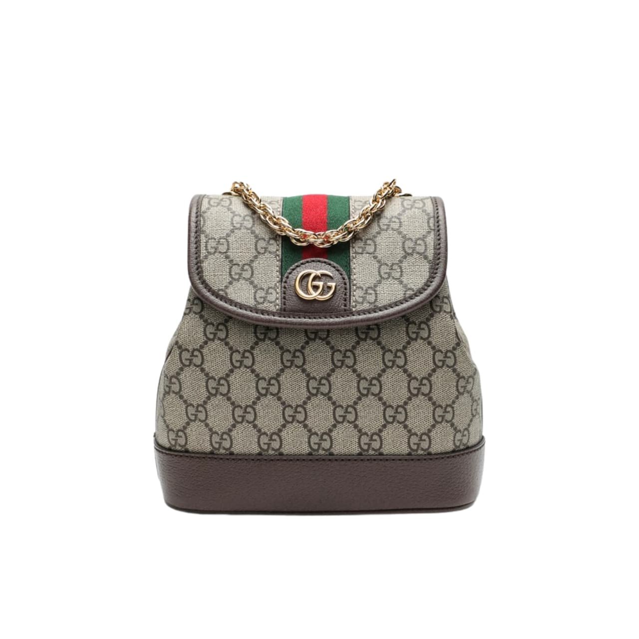 Gvc*1 Ophidia Gg Mini Backpack Beige Ebony 22Cm 79522196Iwg_8745