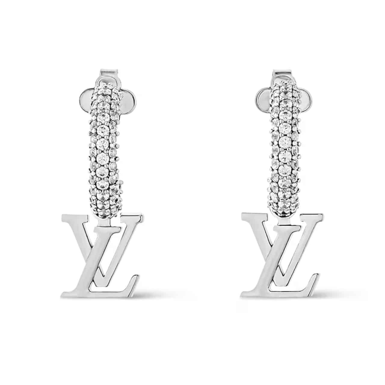 L0vis Vvtt0n Lv Iconic Earrings Silver M02276