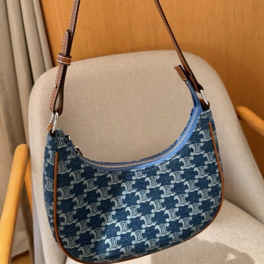 Ce1i*e Denim Triomphe Ava Denim 22Cm