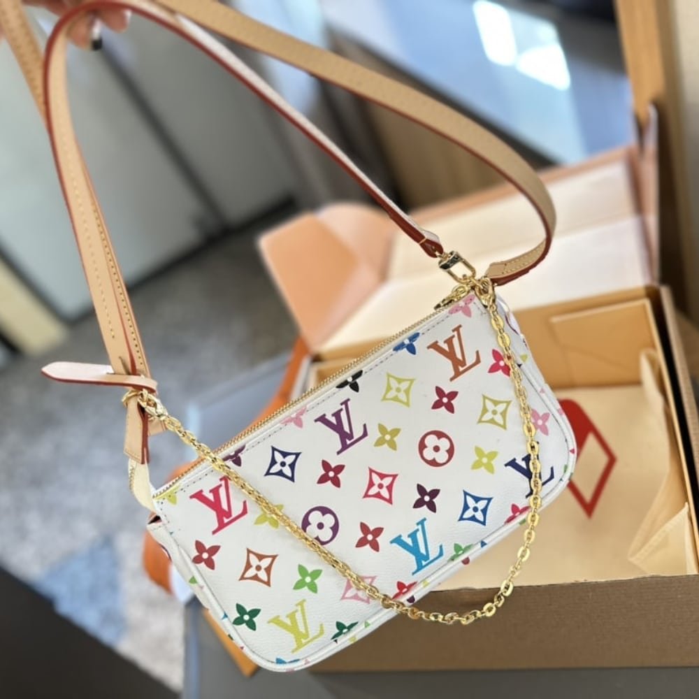 L0vis Vvtt0n X Takashi Murakami Pochette Multicolor 23Cm