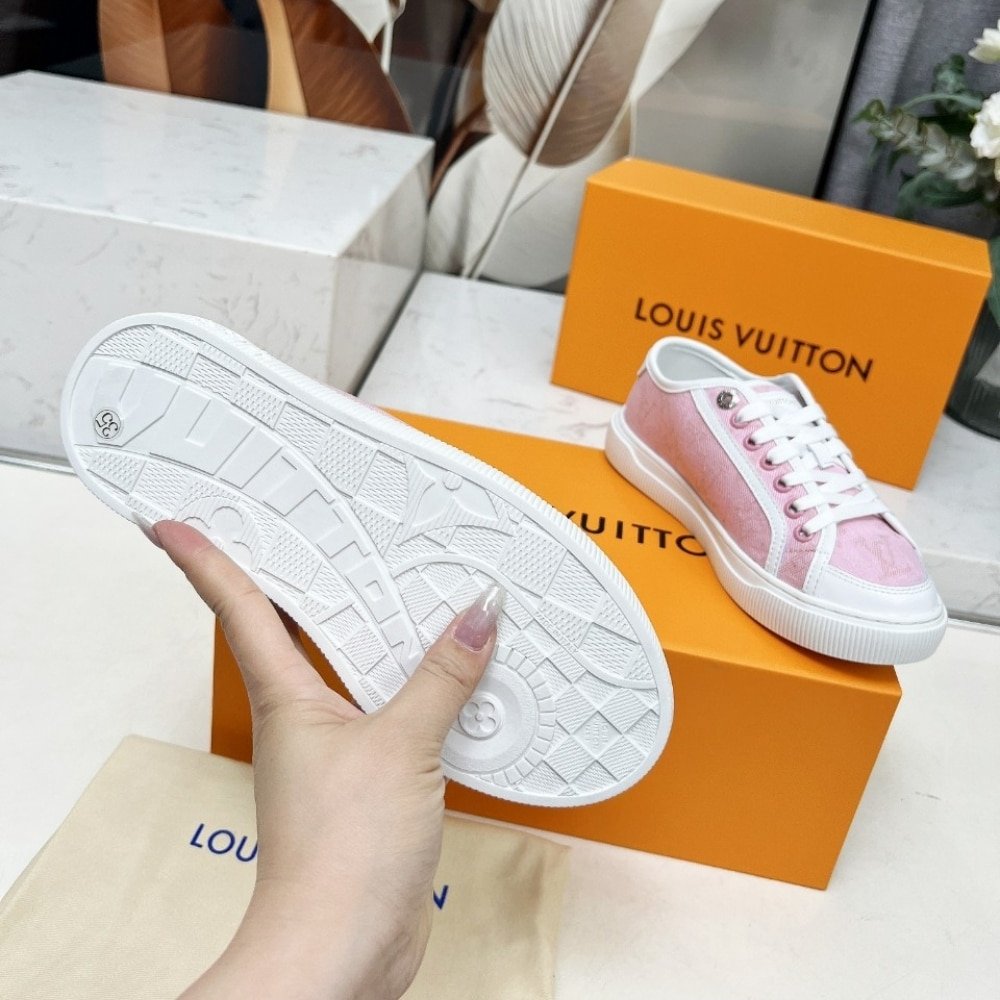 L0vis Vvtt0n Lv Lagoon Sneaker Denim Rose 1Agyfo