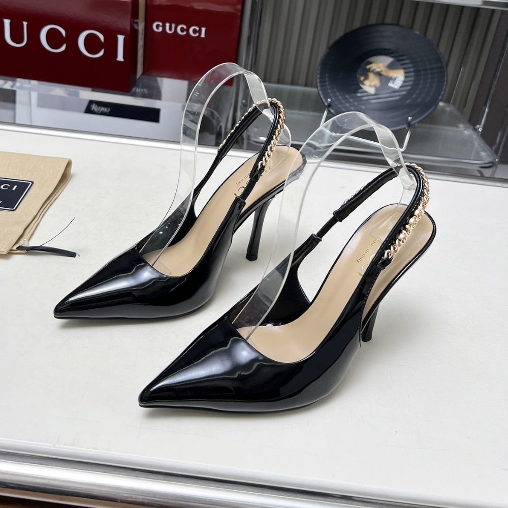 Gvc*1 Signoria Slingback Pump In Black 783821 Bnc80 1000