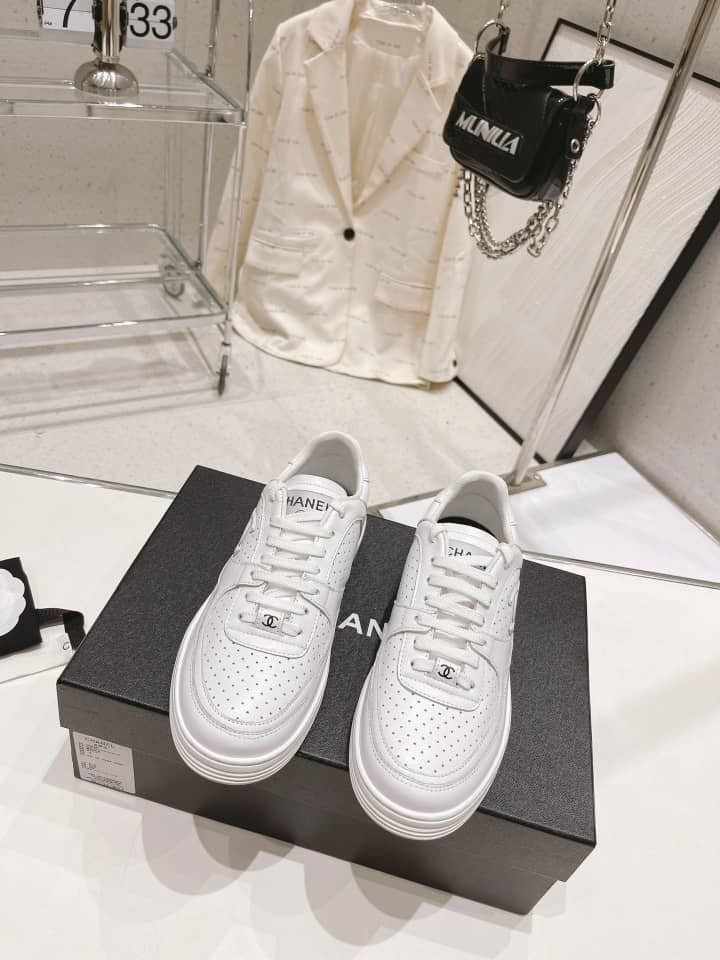 Ch**el Air Force Sneaker White G45079B13302Np503