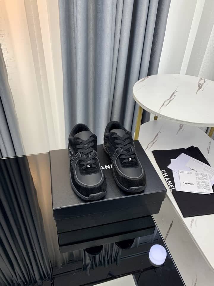 Ch**el Cc Sneaker Black G34360 Y53536 94305
