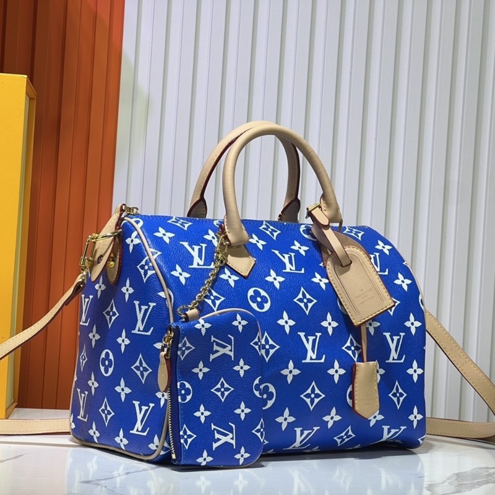 L0vis Vvtt0n Speedy P9 Bandoulière 30 Blue 30Cm M24424