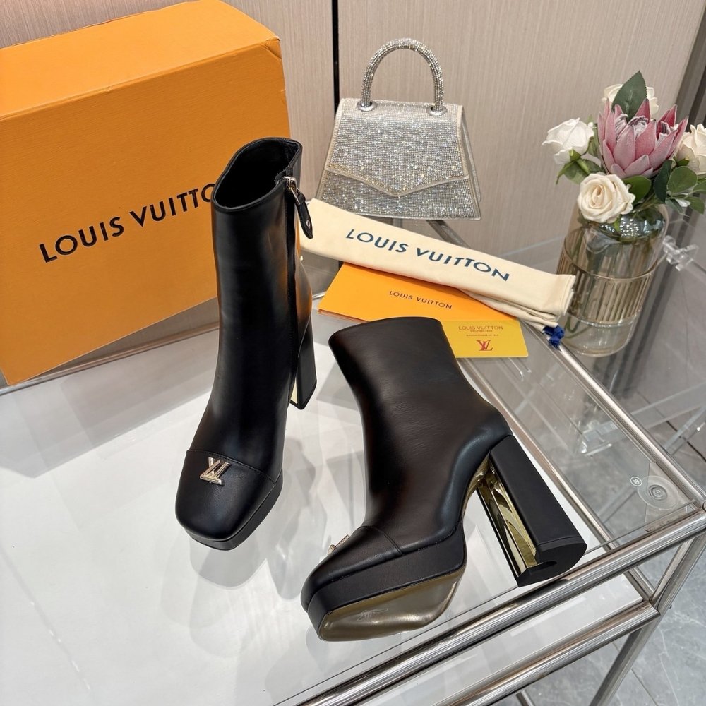 L0vis Vvtt0n Swing Platform Ankle Black 1Aiczx
