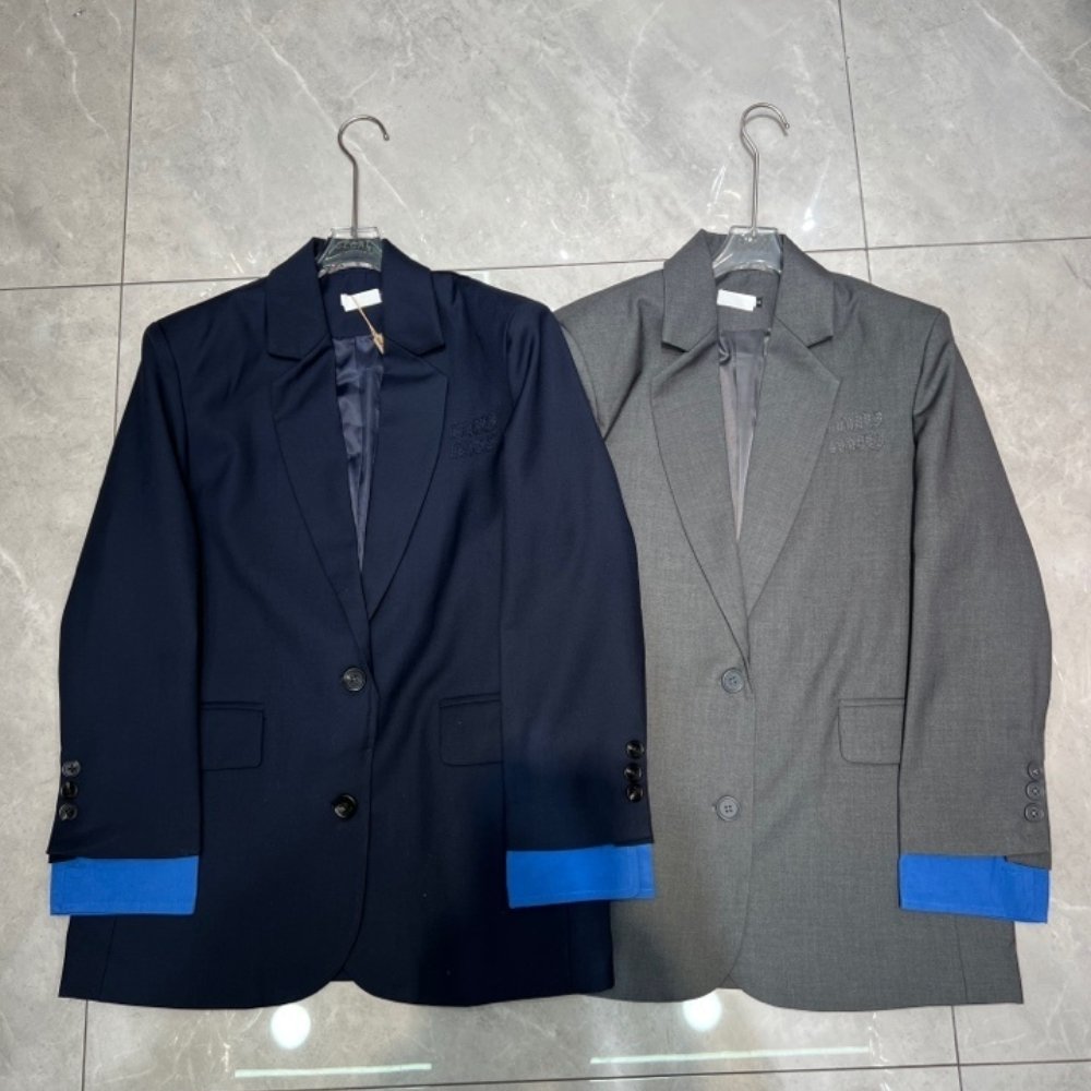 Miu Miu Single Breasted Gabardine Jacket Gray Mh1974 16E8 F0308 S Ooo