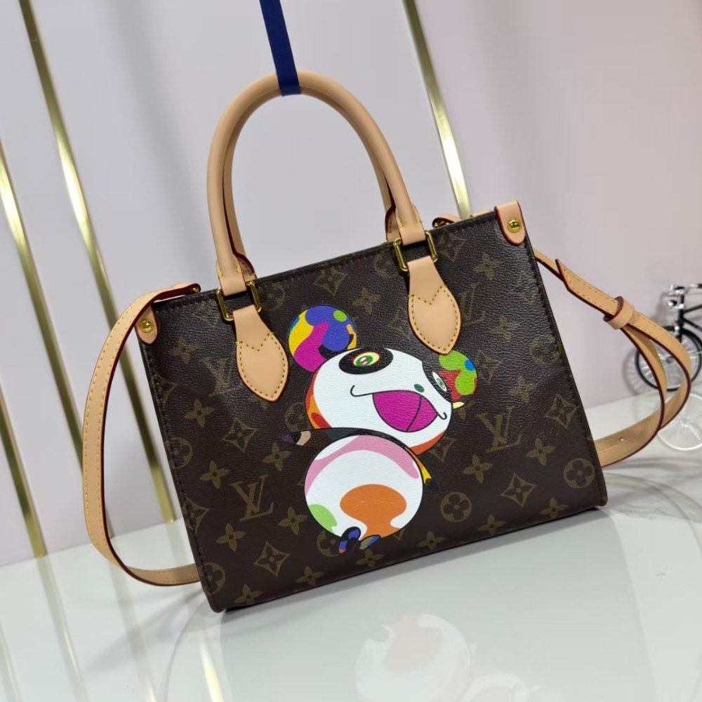 L0vis Vvtt0n X Takashi Murakami Onthego BB Monogram Canvas Brown 18Cm M13668