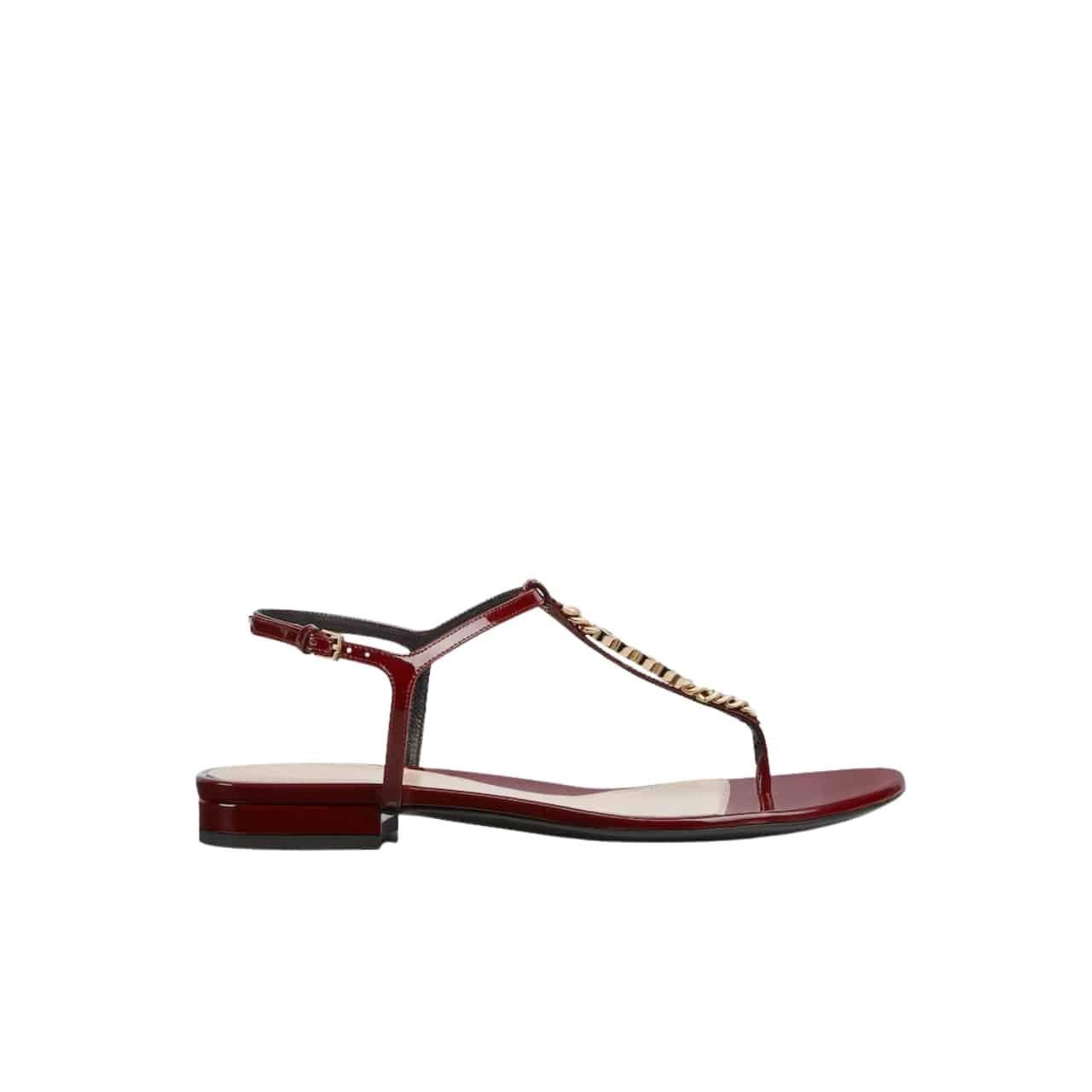 Gvc*1 Signoria Thong Sandal Red ‎782415 Bnc00 6207