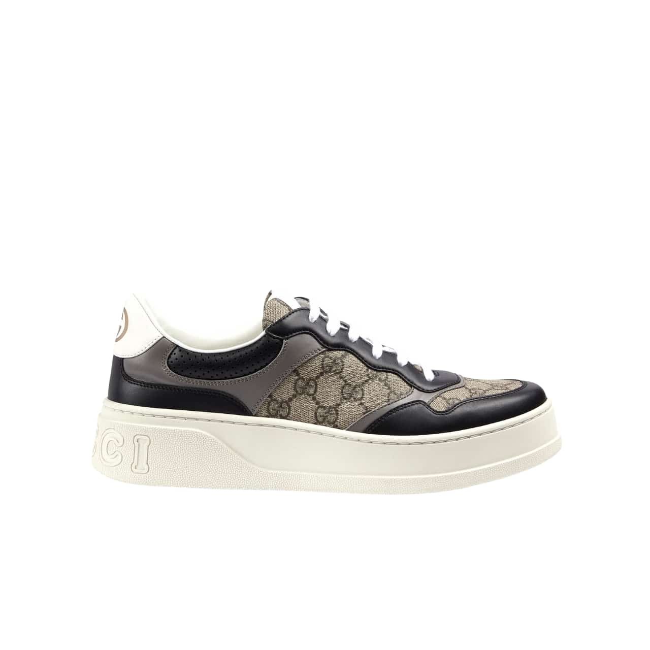 Gvc*1 Men’S Gg Trainer Svp*me Canvas Beige 669582 Upga0 1080