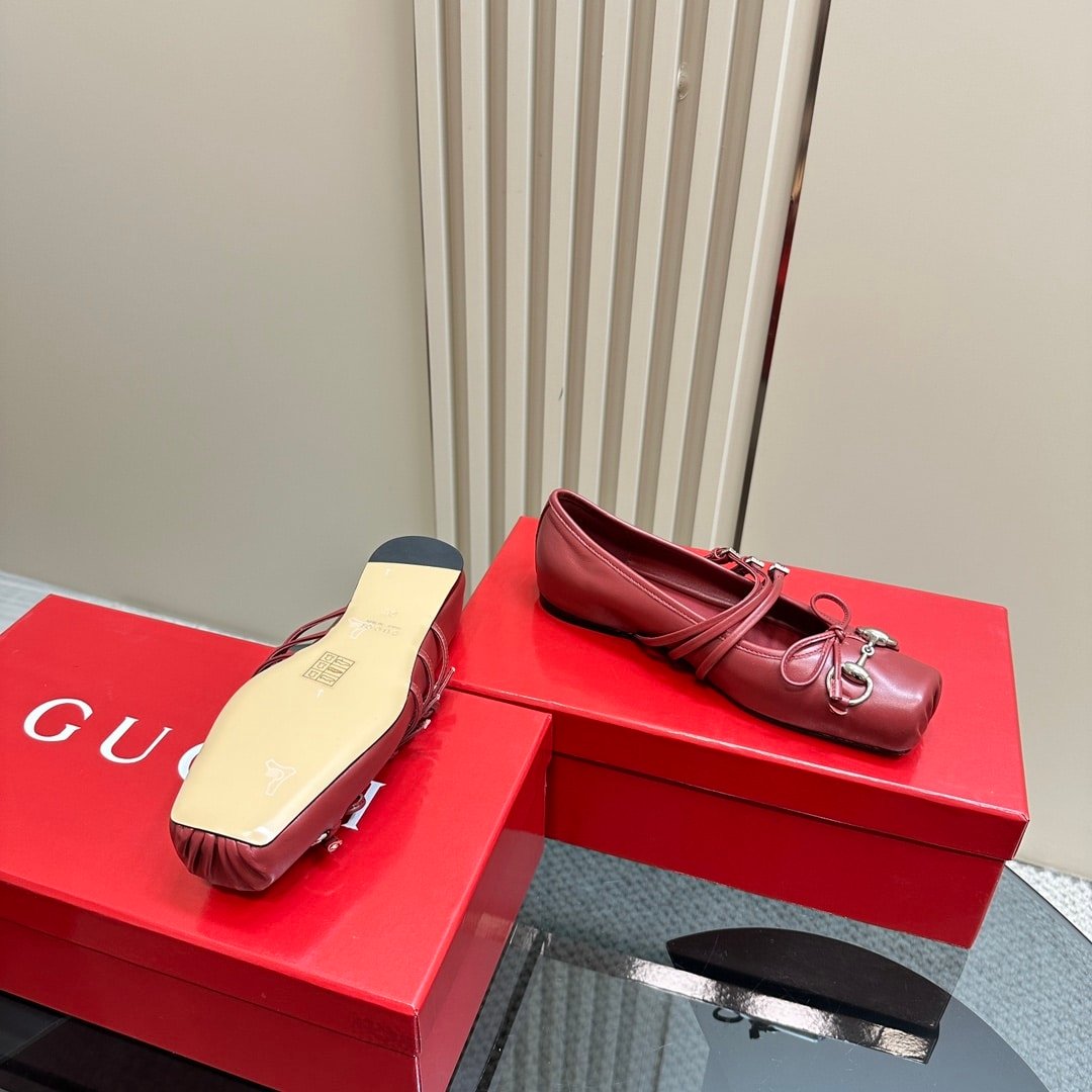 Gvc*1 Women’s Horsebit Ballet Flat Sacchetto Red 821219 Aaea4 6207
