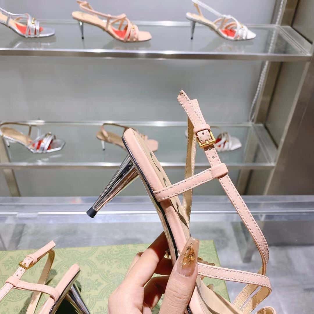 Gvc*1 Rose Gold Mid Heel