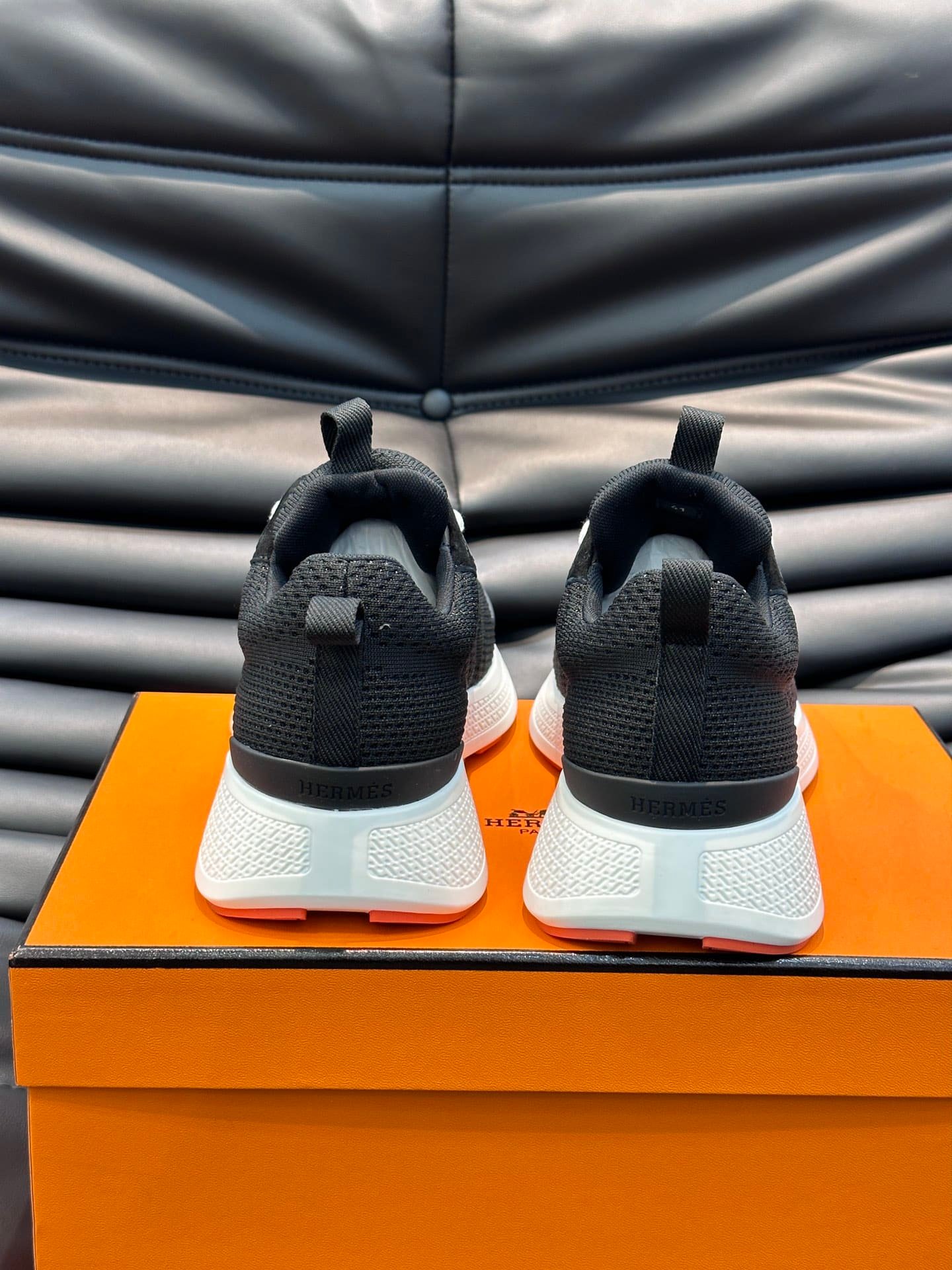 H**me5 Heros Sneaker Black Orange H232985Zh05410