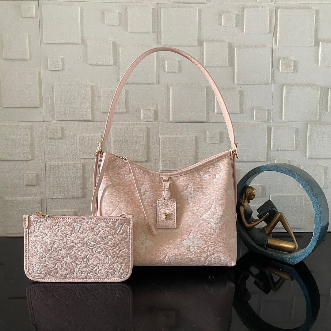 [S*per Vip 1:1] L0vis Vvtt0n Carryall PM Bicolor Monogram Pink 29Cm M14209