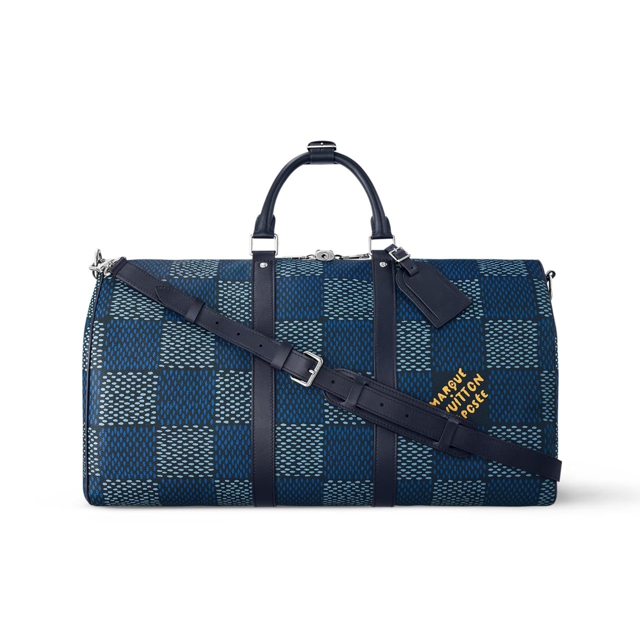 L0vis Vvtt0n Keepall Bandoulière 50 Damier Heritage Blue 50Cm N40861