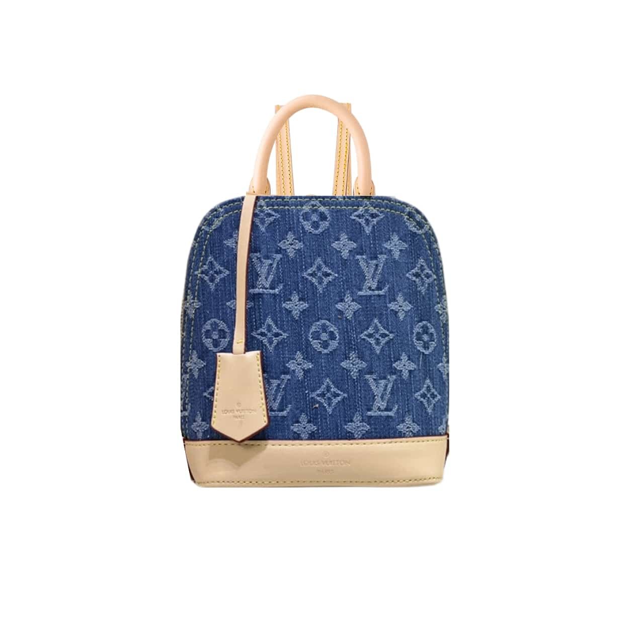 L0vis Vvtt0n Alma Backpack Blue Denim 20Cm