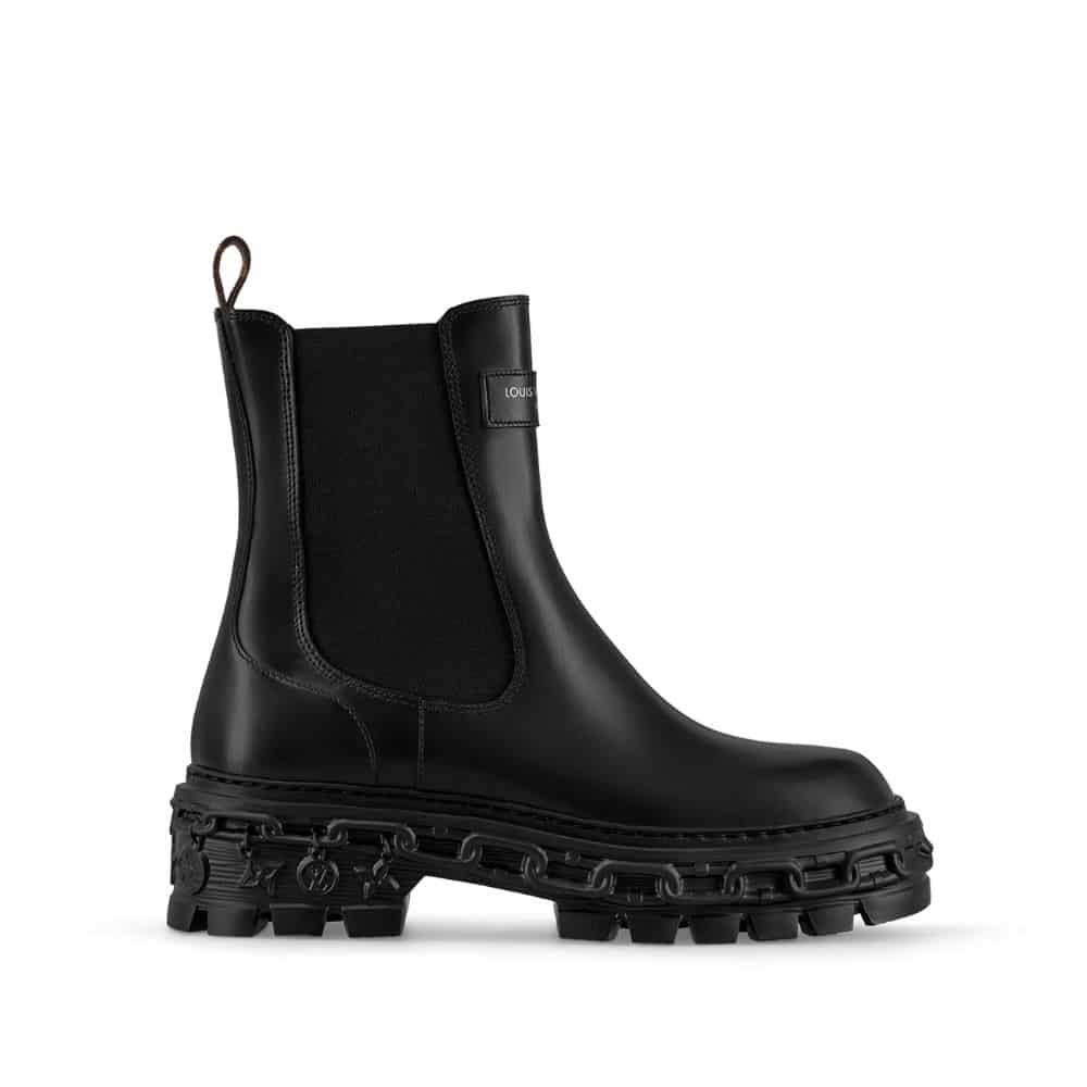 L0vis Vvtt0n Lv Record Chelsea Boot Black 1Ac7Yi