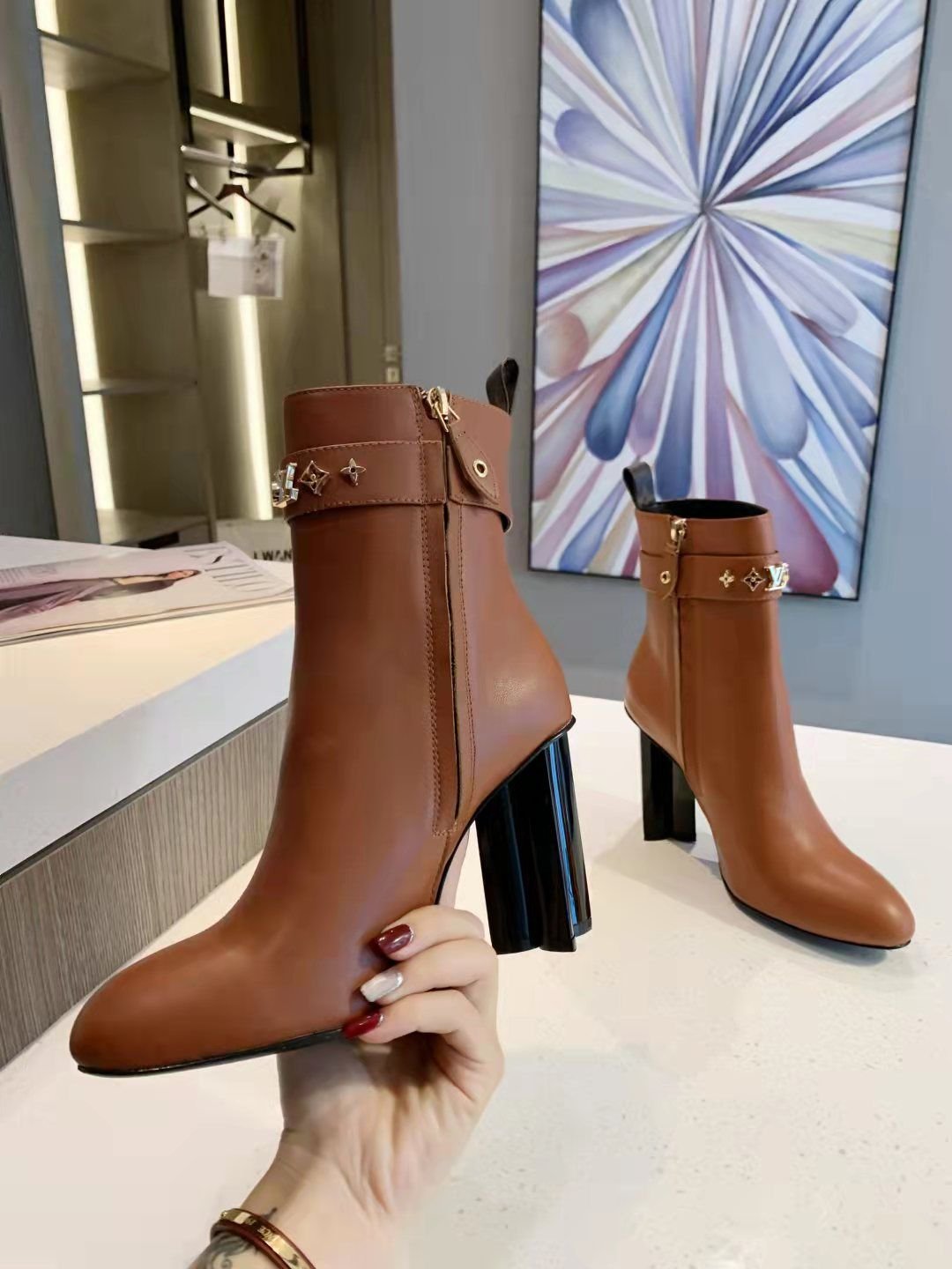 L0vis Vvtt0n Ankle Boot Brown