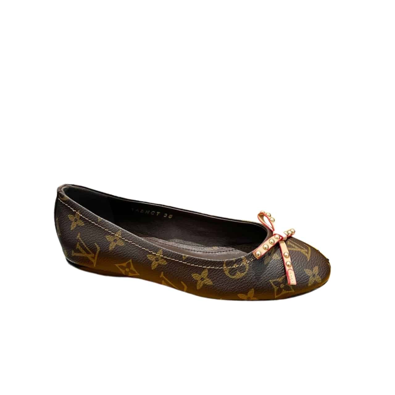 L0vis Vvtt0n Nina Doll Shoes Monogram Canvas