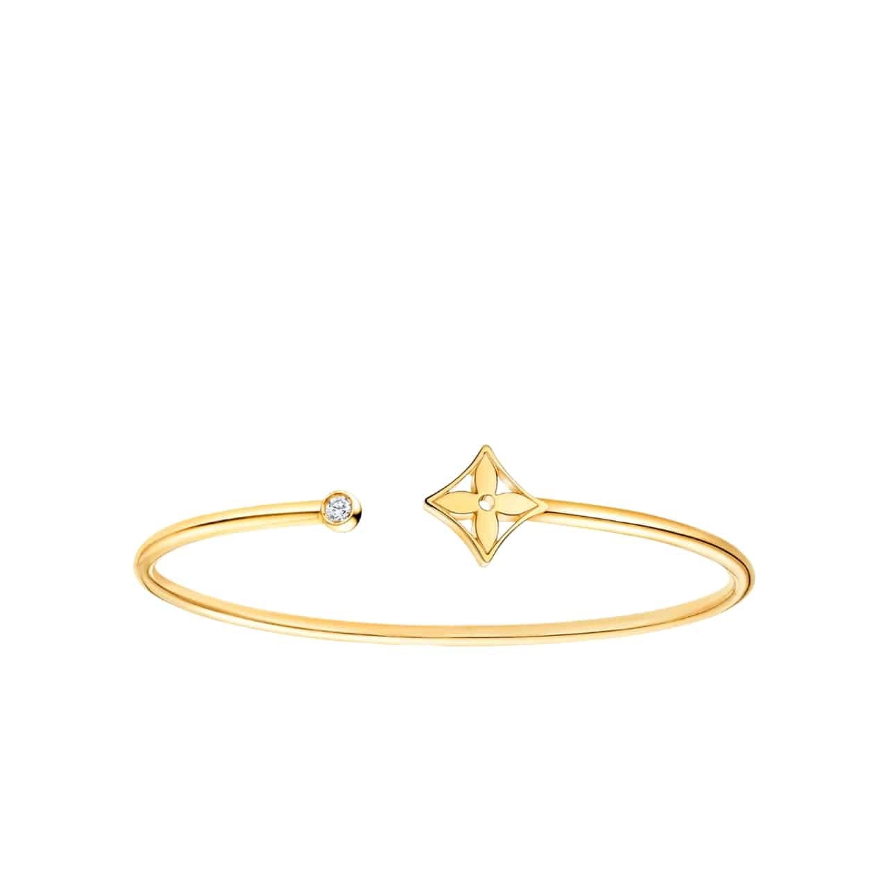 L0vis Vvtt0n Idylle Blossom Twist Bracelet Gold Q95531