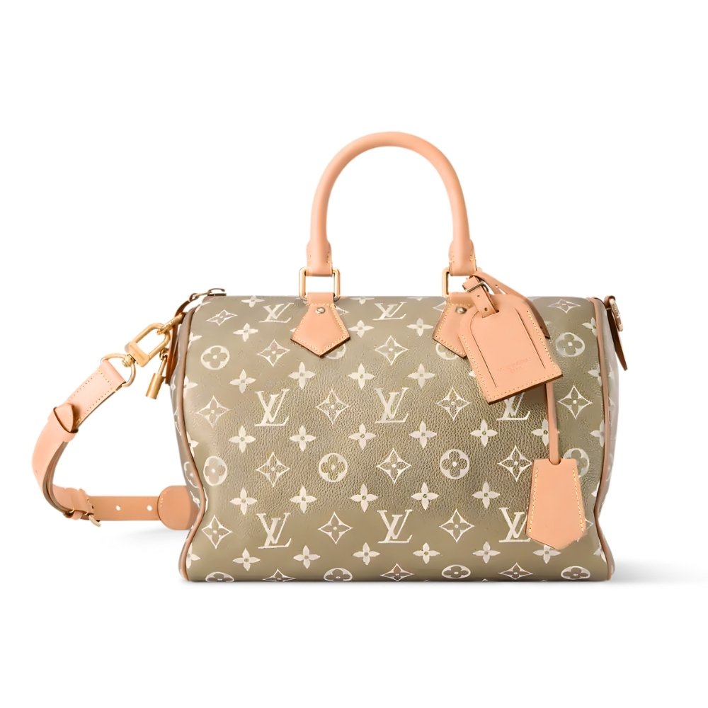 L0vis Vvtt0n Speedy P9 Bandoulière 30 Kinsugi Gold 30Cm M15283
