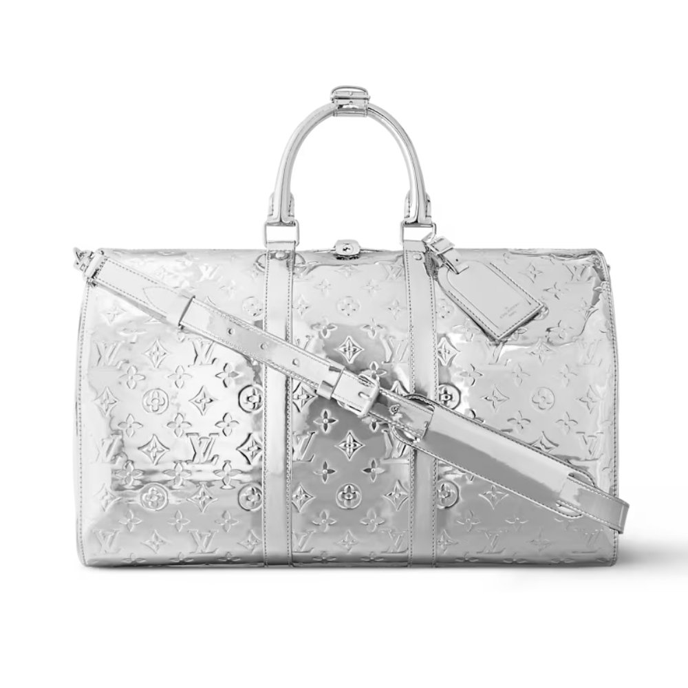 L0vis Vvtt0n Keepall Bandoulière 45 Silver 45Cm M12858