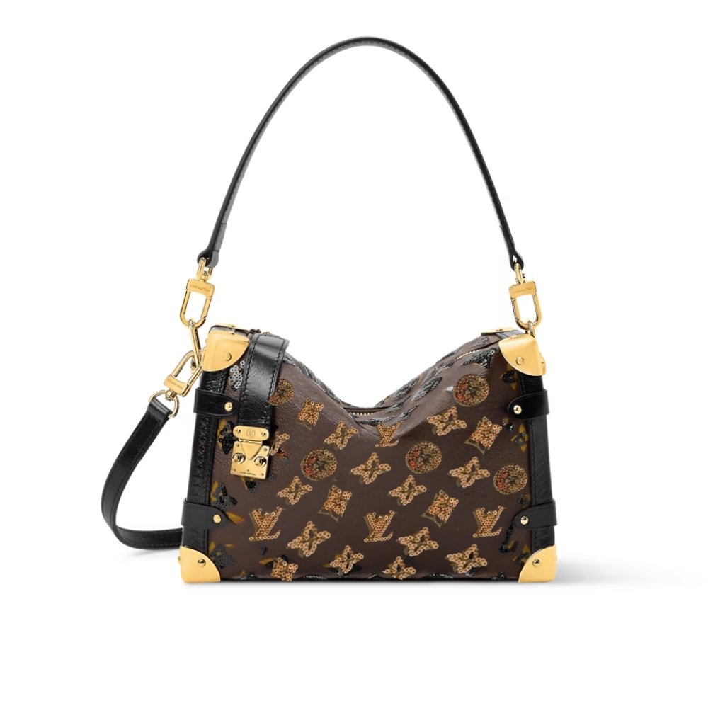 L0vis Vvtt0n Side Trunk MM Monogram Canvas Brown 23Cm M27036