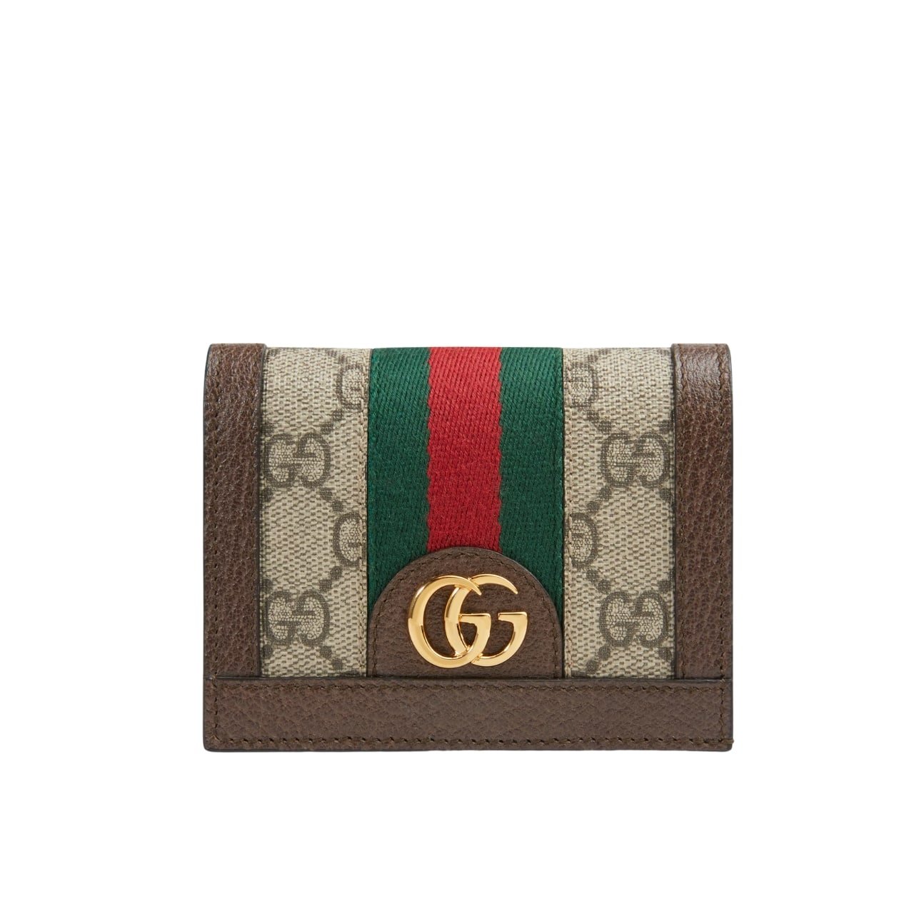 Gvc*1 Ophidia Card Case Wallet Gg Svp*me Brown 11Cm 523155 96Iwg 8745