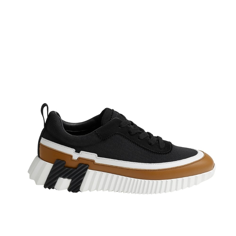 H**me5 Bouncing Sneaker Black And Brown H242087Z 02340
