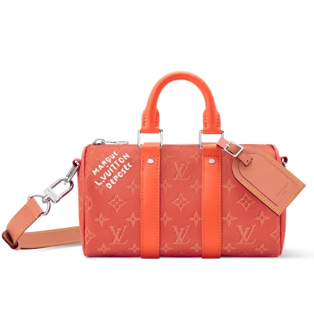 L0vis Vvtt0n Keepall Bandoulière 25 Caramel 25Cm M26818