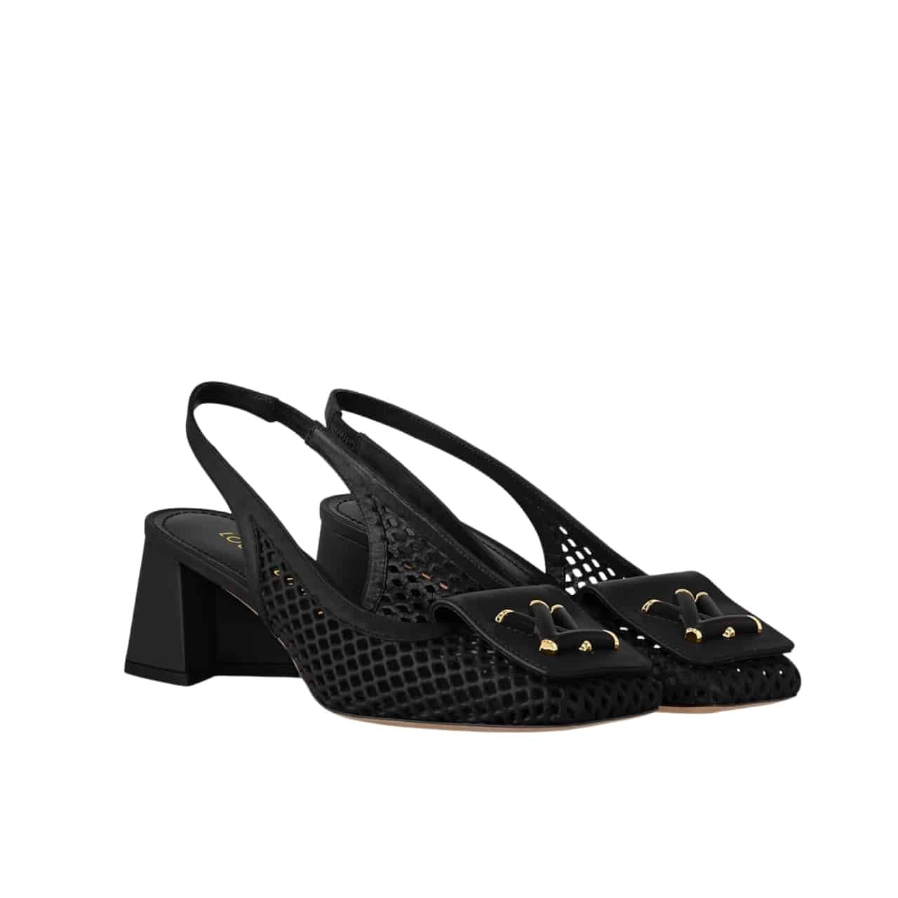 L0vis Vvtt0n Shake Slingback Pump Black 1Ad3Xy
